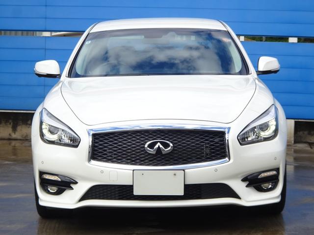 フーガ 370GT タイプS ワンオーナー 専用20AW キャリパー サス 4WAS パドルシフト アルミペダル 前後ソナー Rクルーズ 全方位カメラ ナビ フルセグ ETC 半革 Pオットマン LEDライト LEDフォグ 警報(36枚目)