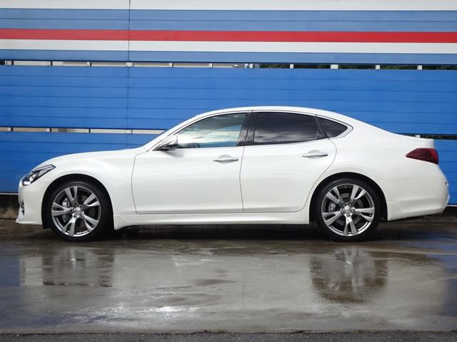 フーガ 370GT タイプS ワンオーナー 専用20AW キャリパー サス 4WAS パドルシフト アルミペダル 前後ソナー Rクルーズ 全方位カメラ ナビ フルセグ ETC 半革 Pオットマン LEDライト LEDフォグ 警報(37枚目)