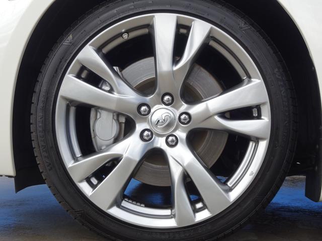 フーガ 370GT タイプS ワンオーナー 専用20AW キャリパー サス 4WAS パドルシフト アルミペダル 前後ソナー Rクルーズ 全方位カメラ ナビ フルセグ ETC 半革 Pオットマン LEDライト LEDフォグ 警報(41枚目)