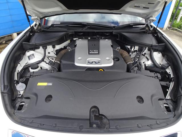 フーガ 370GT タイプS ワンオーナー 専用20AW キャリパー サス 4WAS パドルシフト アルミペダル 前後ソナー Rクルーズ 全方位カメラ ナビ フルセグ ETC 半革 Pオットマン LEDライト LEDフォグ 警報(42枚目)