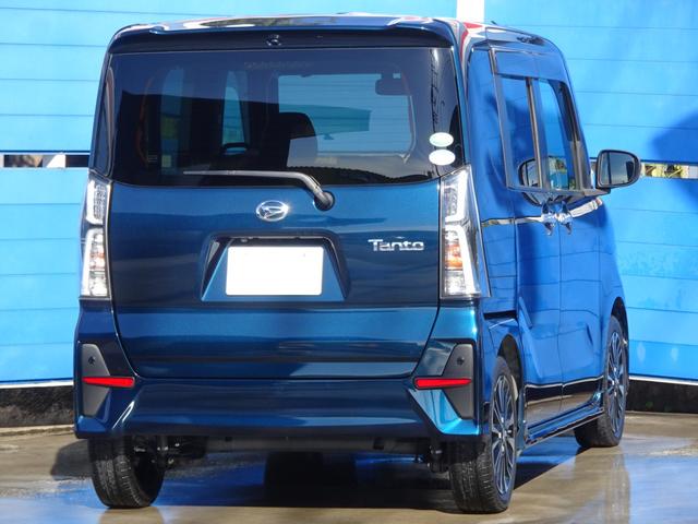 タント カスタムＲＳ　ターボ　両Ｐスラ　純正ナビ　Ｂカメラ　走ＴＶ　連動ＥＴＣ　連動ドラレコ　前後ソナー　ＰＷＲモード　１５ＡＷ　ＬＥＤライト　デイライト　オート格納ミラー　ハーフレザー　前シートヒーター　Ｒシェード　警報（2枚目）