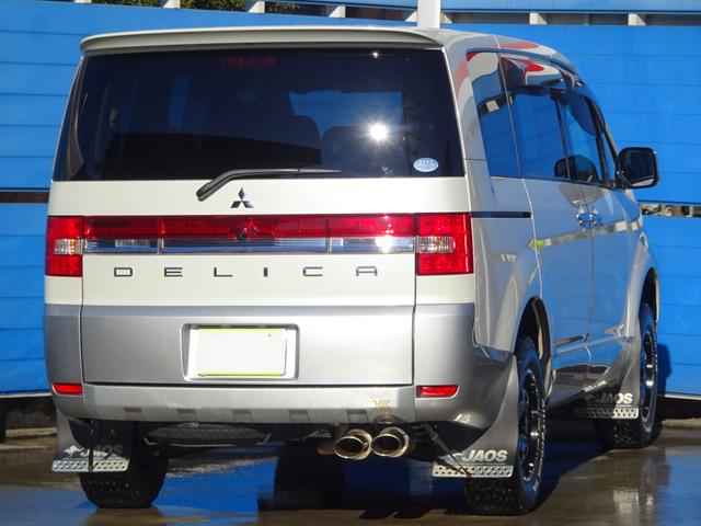 デリカＤ：５ Ｇ　パワーパッケージ　４ＷＤ　両Ｐスラ　吊モニター　９インチナビ　２カメラ　フルセグ　ＥＴＣ　ＪＡＯＳマフラー　リフトアップサス　１６ＡＷ　メッキ自格ミラー　クルコン　ＨＩＤ　ＦＯＧ　パドルシフト　アルミペダル　オートＡＣ（2枚目）