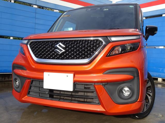 ソリオバンディット ハイブリッドＭＶ　ワンオーナー　両Ｐスラ　９インチナビ　全方位カメラ　フルセグ　ＥＴＣ　前後ドラレコ　カラーヘッドアップＤＳＰ　前シートヒーター　ステアスイイチ　１５ＡＷ　ＬＥＤライト　ラゲッジマット　ロールシェード（38枚目）