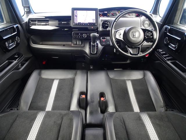 Ｎ－ＢＯＸカスタム Ｌターボ　Ｍｏｄｕｌｏ１５ＡＷ　８インチナビ　Ｂカメラ　フルセグ　ＥＴＣ　前後ドラレコ　両Ｐスラ　パドルシフト　アルミペダル　ハーフレザー　前シートヒーター　ＬＥＤライト　ＬＥＤフォグ　Ｒソナー　フロアマット（9枚目）