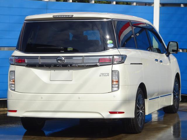 エルグランド ３５０ハイウェイスター　ワンオーナー　Ｖ６　３．５Ｌ　ブレーキアシスト　Ｒクルーズ　前後ソナー　両Ｐスラ　Ｐバックドア　８インチナビ　全方位カメラ　走ＴＶ　ＥＴＣ　ドラレコ　デジタルＲミラー　半革　オットマン　Ｒシェード（2枚目）