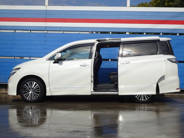 エルグランド ３５０ハイウェイスター　ワンオーナー　Ｖ６　３．５Ｌ　ブレーキアシスト　Ｒクルーズ　前後ソナー　両Ｐスラ　Ｐバックドア　８インチナビ　全方位カメラ　走ＴＶ　ＥＴＣ　ドラレコ　デジタルＲミラー　半革　オットマン　Ｒシェード（11枚目）