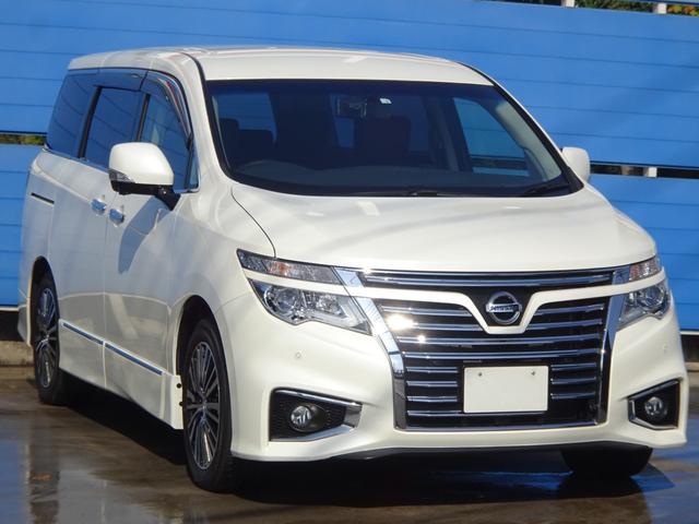 エルグランド ３５０ハイウェイスター　ワンオーナー　Ｖ６　３．５Ｌ　ブレーキアシスト　Ｒクルーズ　前後ソナー　両Ｐスラ　Ｐバックドア　８インチナビ　全方位カメラ　走ＴＶ　ＥＴＣ　ドラレコ　デジタルＲミラー　半革　オットマン　Ｒシェード（37枚目）