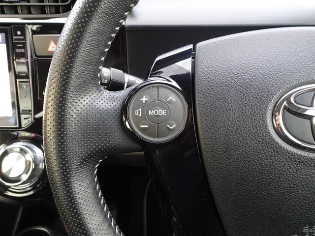 アクア Ｇ　Ｇ’ｓ　走行２．７万ｋｍ・アルパイン８インチナビ・Ｂカメラ・フルセグ・ＥＴＣ・オートクルーズ・ＬＥＤライト・ＬＥＤフォグ・ＬＥＤビームライト・専用ハーフレザー・前シートヒーター・１７ＡＷ・オート格納ドアミラー（13枚目）