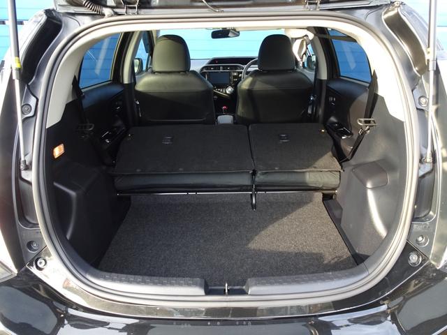 アクア Ｇ　Ｇ’ｓ　走行２．７万ｋｍ・アルパイン８インチナビ・Ｂカメラ・フルセグ・ＥＴＣ・オートクルーズ・ＬＥＤライト・ＬＥＤフォグ・ＬＥＤビームライト・専用ハーフレザー・前シートヒーター・１７ＡＷ・オート格納ドアミラー（33枚目）