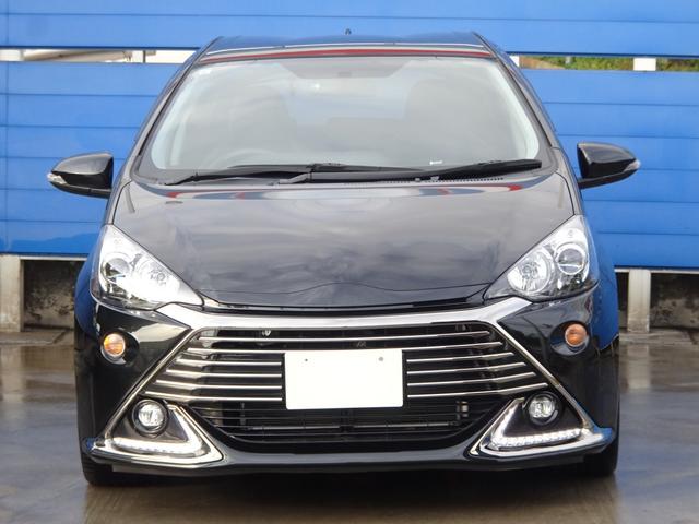 アクア Ｇ　Ｇ’ｓ　走行２．７万ｋｍ・アルパイン８インチナビ・Ｂカメラ・フルセグ・ＥＴＣ・オートクルーズ・ＬＥＤライト・ＬＥＤフォグ・ＬＥＤビームライト・専用ハーフレザー・前シートヒーター・１７ＡＷ・オート格納ドアミラー（35枚目）