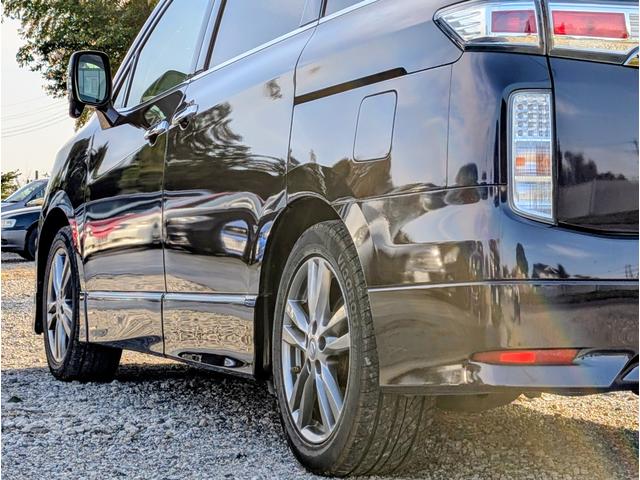 エルグランド ２５０ハイウェイスターアーバンクロム　カラーコードＬＡＥ／オーロラモーヴ／後席モニター／フリップダウンＭ／両側電動スライドドア／Ｂｌｕｅｔｏｏｔｈ／社外メモリーナビ／フルセグＴＶ／ＣＤ・ＤＶＤ／バックカメラ／ＥＴＣ／１８インチ純正アルミ（26枚目）