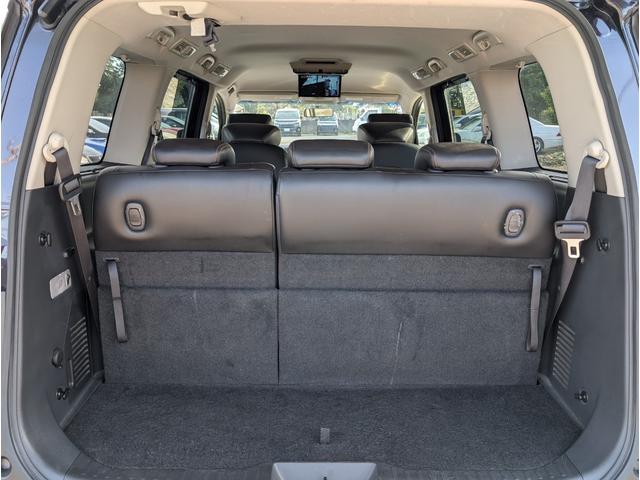 エルグランド ２５０ハイウェイスターアーバンクロム　カラーコードＬＡＥ／オーロラモーヴ／後席モニター／フリップダウンＭ／両側電動スライドドア／Ｂｌｕｅｔｏｏｔｈ／社外メモリーナビ／フルセグＴＶ／ＣＤ・ＤＶＤ／バックカメラ／ＥＴＣ／１８インチ純正アルミ（48枚目）