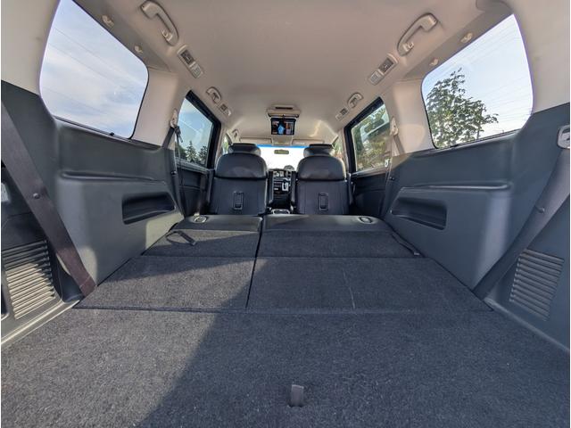 エルグランド ２５０ハイウェイスターアーバンクロム　カラーコードＬＡＥ／オーロラモーヴ／後席モニター／フリップダウンＭ／両側電動スライドドア／Ｂｌｕｅｔｏｏｔｈ／社外メモリーナビ／フルセグＴＶ／ＣＤ・ＤＶＤ／バックカメラ／ＥＴＣ／１８インチ純正アルミ（50枚目）