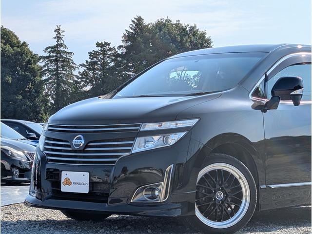 エルグランド 250ハイウェイスターアーバンクロム パートタイム4WD/後席モニター/19インチ社外アルミホイール/ETC/HIDライト/フォグライト/両側電動スライドドア/オットマン/電動格納ミラー/オートライト/ウインカー付きサイドミラー(2枚目)