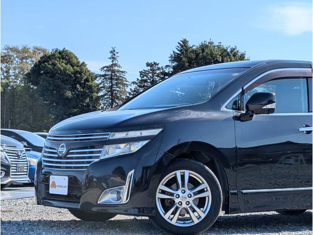 エルグランド ２５０ハイウェイスター　パートタイム４ＷＤ／後席モニター／アラウンドビューモニター／バックカメラ／純正ナビゲーション／地デジＴＶ／ＥＴＣ／１８インチ純正アルミホイール／ステアリングスイッチ／左側電動スライドドア／１００Ｖ電源（2枚目）