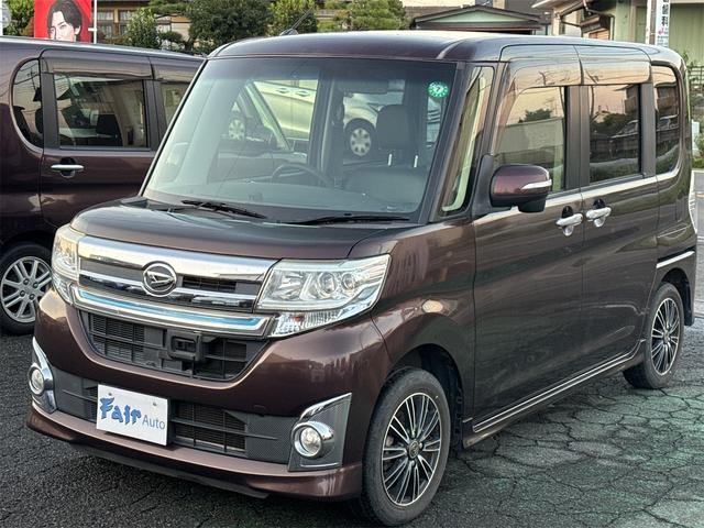 タント カスタムＸ　トップエディションＳＡ　ナビ　ＴＶ　ＥＴＣ　プッシュスタート　パワースライドドア（3枚目）