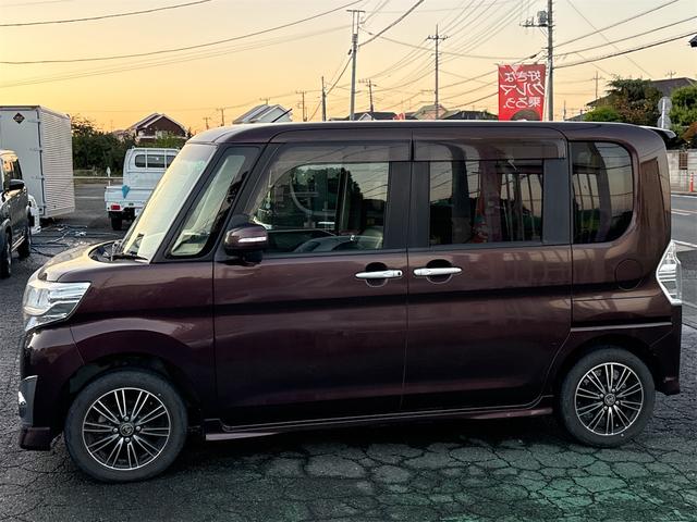 タント カスタムＸ　トップエディションＳＡ　ナビ　ＴＶ　ＥＴＣ　プッシュスタート　パワースライドドア（4枚目）