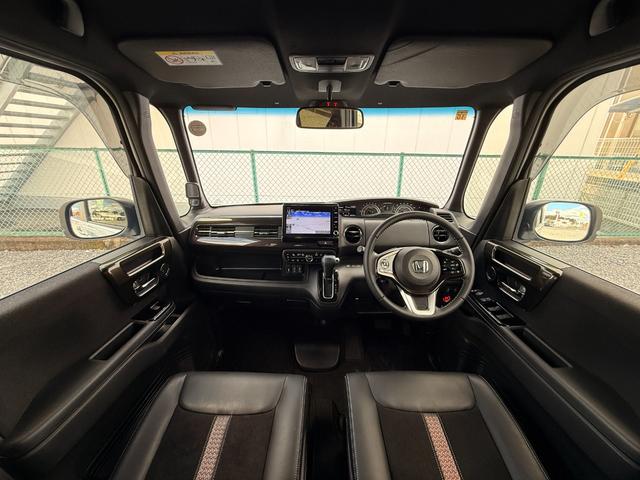 Ｎ－ＢＯＸカスタム Ｇ・ＥＸターボホンダセンシング　半革　電動格納ドアミラー　車線逸脱防止　ブルートゥースオーディオ　Ｒカメ　前席シートヒーター　ナビＴＶ　ＬＥＤヘットライト　ＥＴＣ　ＵＳＢ接続　Ｆセグ　メモリーナビ　ＡＵＸ　パワーステアリング　ＡＣ（13枚目）