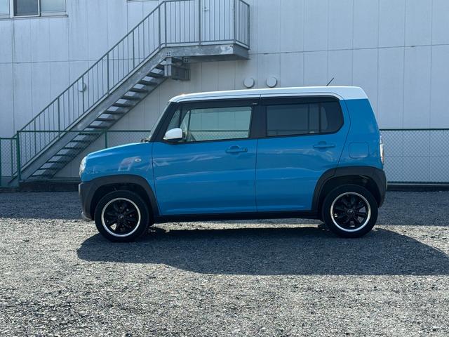 ハスラー G 社外ナビ フルセグTV TVキャンセラー ETC バックカメラ D席シートヒーター HID 衝突軽減サポート 社外15インチAW(9枚目)