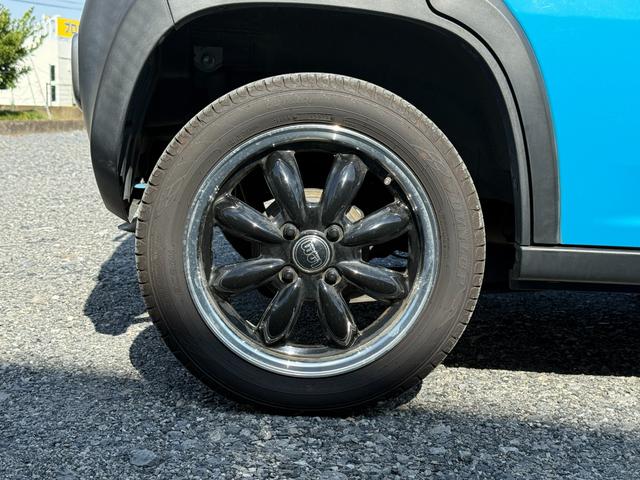 ハスラー G 社外ナビ フルセグTV TVキャンセラー ETC バックカメラ D席シートヒーター HID 衝突軽減サポート 社外15インチAW(10枚目)