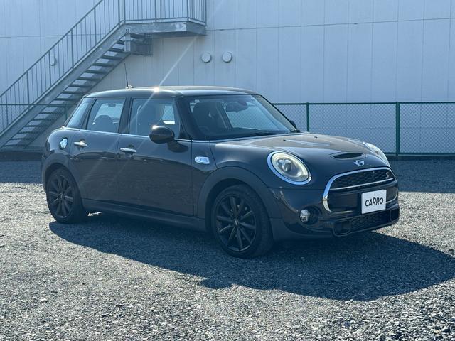 MINI クーパーS 純正ナビ JCWステアリング パドルシフト クルコン スポーツモード BT USB AUX ETC LEDヘッドライト F/Rドラレコ ブラックアルミ(4枚目)