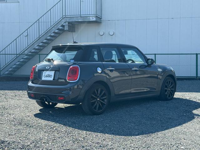MINI クーパーS 純正ナビ JCWステアリング パドルシフト クルコン スポーツモード BT USB AUX ETC LEDヘッドライト F/Rドラレコ ブラックアルミ(6枚目)