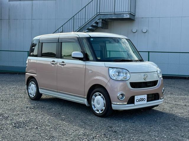 ムーヴキャンバス Gメイクアップ SAII 純正ナビ フルセグTV ETC 両側PSD BT CD/DVD ドラレコ Bカメラ 両側自動スライドドア 電動ミラー 衝突回避支援 リアカメラ AUX Bluetooth音楽 クリアランスソナー(3枚目)