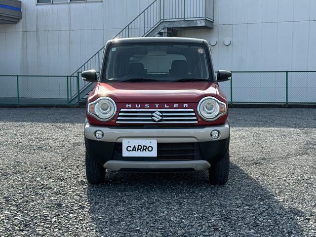 ハスラー JスタイルII 社外ナビ フルセグTV BT CD DVD HIDLKA 衝突軽減 F席シートヒーター ハーフレザーシート ナビテレビ 電格ドアミラー LDW Sキー USB 地デジフルセグTV シートヒター ABS(3枚目)