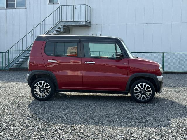 ハスラー JスタイルII 社外ナビ フルセグTV BT CD DVD HIDLKA 衝突軽減 F席シートヒーター ハーフレザーシート ナビテレビ 電格ドアミラー LDW Sキー USB 地デジフルセグTV シートヒター ABS(5枚目)