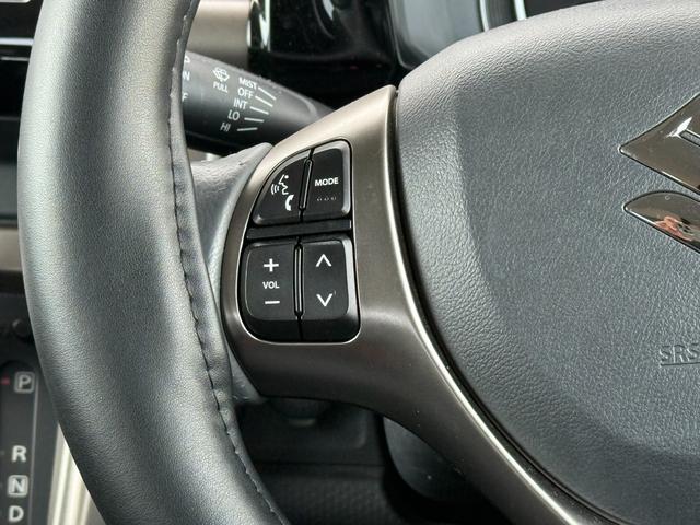 ハスラー JスタイルII 社外ナビ フルセグTV BT CD DVD HIDLKA 衝突軽減 F席シートヒーター ハーフレザーシート ナビテレビ 電格ドアミラー LDW Sキー USB 地デジフルセグTV シートヒター ABS(17枚目)