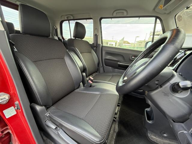 ハスラー JスタイルII 社外ナビ フルセグTV BT CD DVD HIDLKA 衝突軽減 F席シートヒーター ハーフレザーシート ナビテレビ 電格ドアミラー LDW Sキー USB 地デジフルセグTV シートヒター ABS(19枚目)