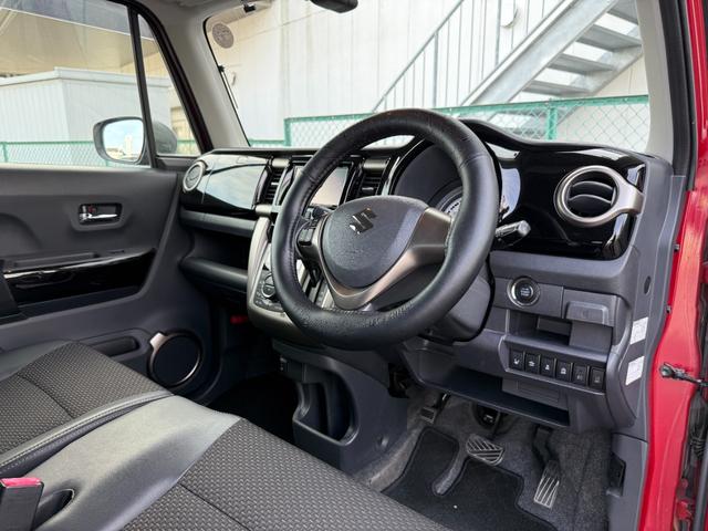 ハスラー JスタイルII 社外ナビ フルセグTV BT CD DVD HIDLKA 衝突軽減 F席シートヒーター ハーフレザーシート ナビテレビ 電格ドアミラー LDW Sキー USB 地デジフルセグTV シートヒター ABS(21枚目)