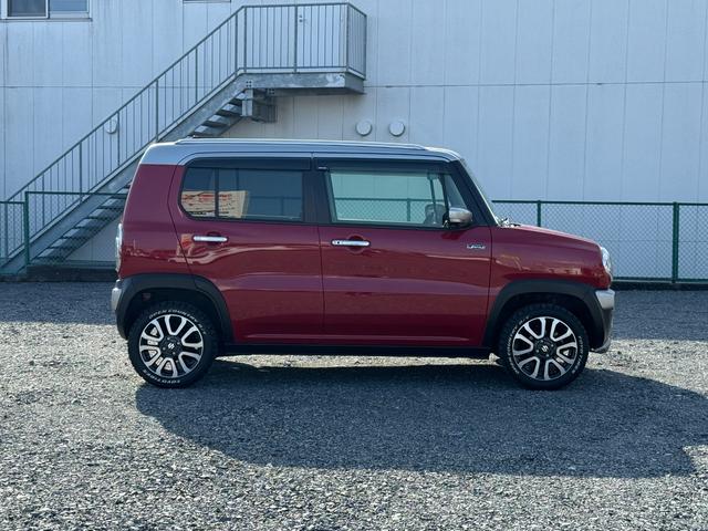 ハスラー JスタイルIIIターボ 純正8インチナビ フルセグTV デュアルカメラブレーキサポート クルーズコントロール シートヒーター 全方位カメラ BTCD/DVD USB 純正15AW ホワイトレター(5枚目)