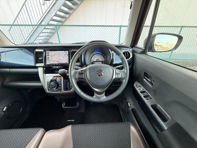 ハスラー JスタイルIIIターボ 純正8インチナビ フルセグTV デュアルカメラブレーキサポート クルーズコントロール シートヒーター 全方位カメラ BTCD/DVD USB 純正15AW ホワイトレター(16枚目)