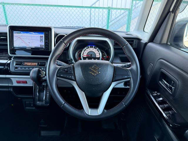 スペーシアカスタム 純正ナビ フルセグTV CD/DVD Bluetooth接続 両側PSD アイドリングストップ クリアランスソナー ドラレコ D席シートヒーター ETC(2枚目)