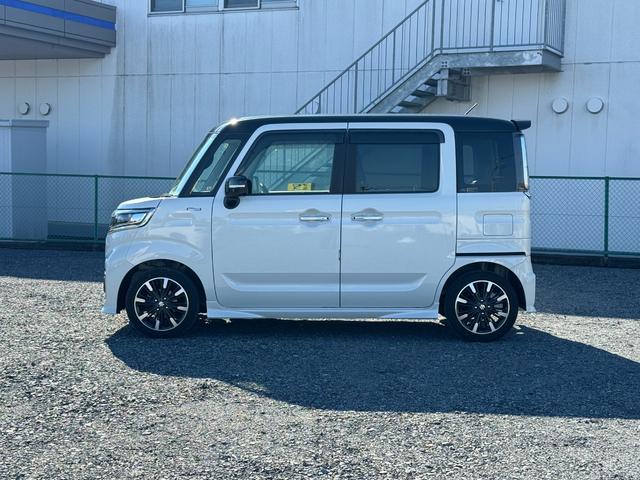 スペーシアカスタム 純正ナビ フルセグTV CD/DVD Bluetooth接続 両側PSD アイドリングストップ クリアランスソナー ドラレコ D席シートヒーター ETC(10枚目)