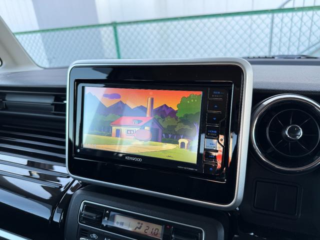 スペーシアカスタム 純正ナビ フルセグTV CD/DVD Bluetooth接続 両側PSD アイドリングストップ クリアランスソナー ドラレコ D席シートヒーター ETC(26枚目)