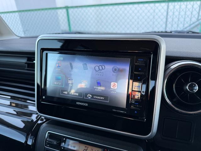 スペーシアカスタム 純正ナビ フルセグTV CD/DVD Bluetooth接続 両側PSD アイドリングストップ クリアランスソナー ドラレコ D席シートヒーター ETC(27枚目)
