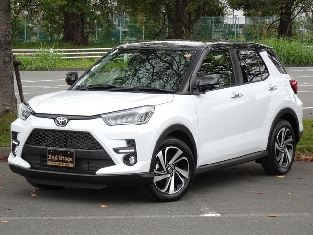 ライズ Ｚ　４ＷＤ　登録済未使用車　９インチディスプレイオーディオ　クリアランスソナー　オートクルーズコントロール　レーンアシスト　衝突被害軽減システム　ＴＶ　オートライト　ＬＥＤヘッドランプ　アルミホイール（3枚目）