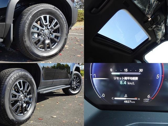 ランドクルーザー２５０ ＶＸ　丸目ヘッドライト　７人乗り　サンルーフ　純正１２．３インチ　衝突被害軽減システム　レーダークルーズ　禁煙車　ＢＳＭ　電動リアゲート　シートエアコン　ドラレコ（35枚目）