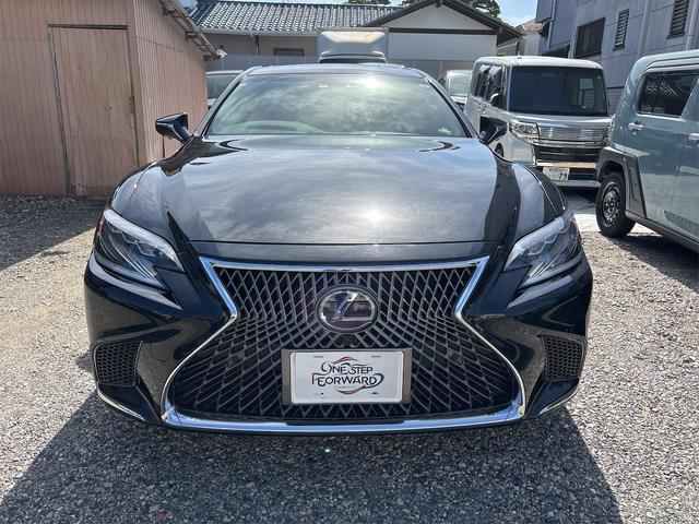 ＬＳ ＬＳ５００ｈ　エグゼクティブ　ＡＷＤ　サンルーフ　マークレビンソン２３スピーカーリヤエンターテインメント　セーフティシステムプラスＡ　当社買取車　車検令和９年３月　グラファイトブラックガラスフレーク（2枚目）