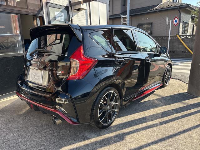 ノート ニスモ　Ｓ　当社買取禁煙１オーナー　車検令和８年１０月３１日　純正フルセグナビ　ＥＴＣ　ドラレコ　インテリキー２個（4枚目）
