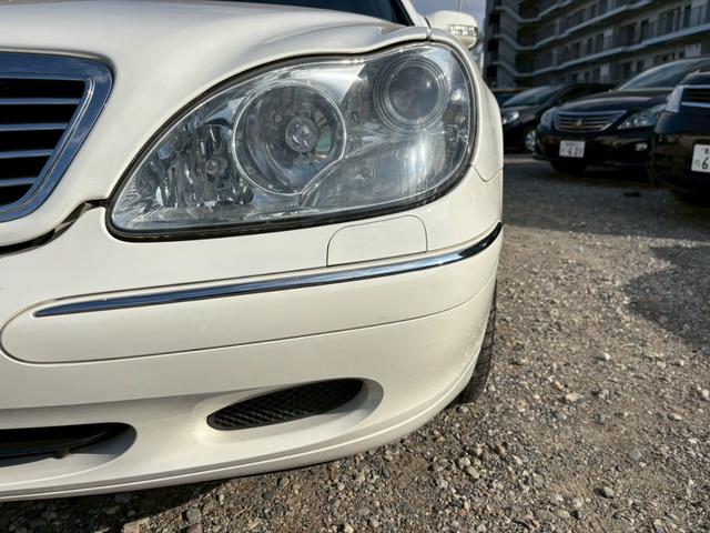 Sクラス S320 S500仕様 サンルーフ パワーシート レザーシート パワーステアリング パワーウィンドウ 運転席・助手席・サイドエアバッグ(7枚目)