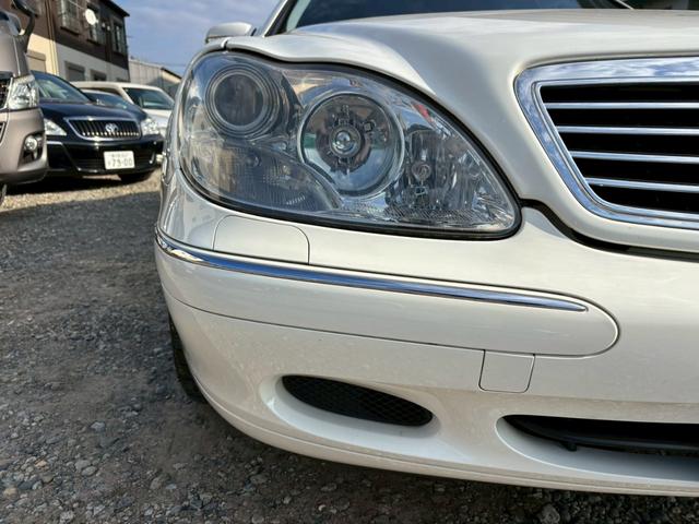 Sクラス S320 S500仕様 サンルーフ パワーシート レザーシート パワーステアリング パワーウィンドウ 運転席・助手席・サイドエアバッグ(10枚目)