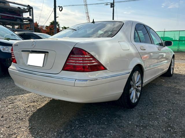 Sクラス S320 S500仕様 サンルーフ パワーシート レザーシート パワーステアリング パワーウィンドウ 運転席・助手席・サイドエアバッグ(14枚目)