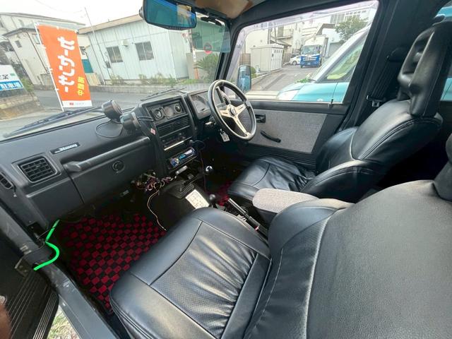 ジムニー バン 5速MT 4WD 社外ハンドル 社外バンパー 社外マフラー 全塗装済 デジタルインナーミラー ドライブレコーダー(18枚目)