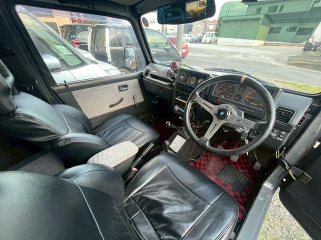 ジムニー バン 5速MT 4WD 社外ハンドル 社外バンパー 社外マフラー 全塗装済 デジタルインナーミラー ドライブレコーダー(19枚目)