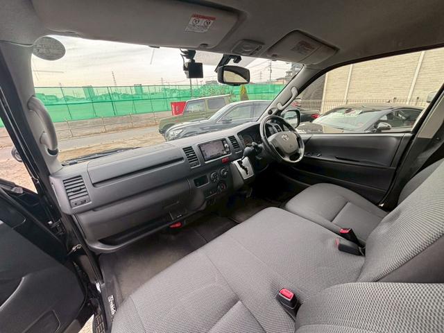 ハイエースバン ロングDX GLパッケージ ワンオーナー ビルトインETC 社外品AW・ステアリング 両側スライドドア キーレス パワーウィンドウ パワーステアリング 盗難防止装置(40枚目)