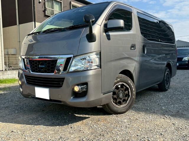 NV350キャラバンバン ロングDX 平床 スライドドア パワーウィンドウ キーレス 運転席エアバッグ バックモニター TV(9枚目)