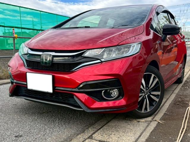 フィットハイブリッド Hondaディーラー記録簿 平成30年から令和7年 ETC クルーズコントロール 地デジ Bluetooth CD DVD AM/FM ディーラーオプションナビ バックモニター ドライブレコーダー前後(22枚目)